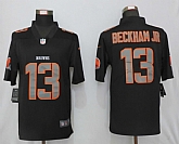 Nike Cleveland Browns 13 Beckham jr Impact Limited Black Jersey,baseball caps,new era cap wholesale,wholesale hats